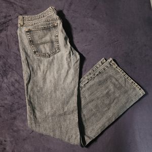 VTG Lucky Brand Jeans By Gene Montesano Womens Size 12/31 Denim Dungarees Flared